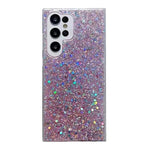 Custodia per telefono in TPU e resina epossidica con glitter e paillettes, For Samsung Galaxy S26+ 5G, For Samsung Galaxy S26 Ultra 5G, For Samsung Galaxy S26 5G