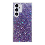 Custodia per telefono in TPU e resina epossidica con glitter e paillettes, For Samsung Galaxy S26+ 5G, For Samsung Galaxy S26 Ultra 5G, For Samsung Galaxy S26 5G