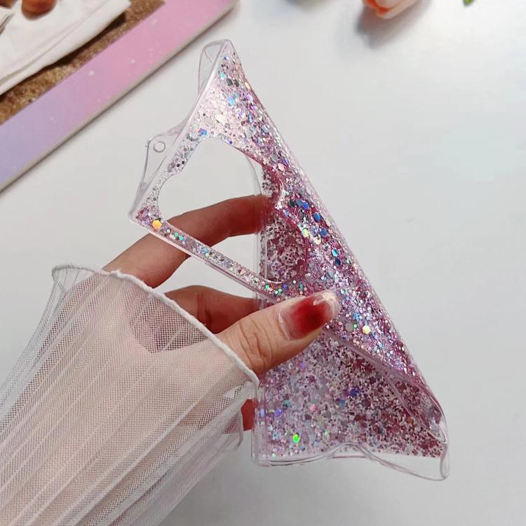 Custodia per telefono in TPU e resina epossidica con glitter e paillettes, For Samsung Galaxy S26+ 5G, For Samsung Galaxy S26 Ultra 5G, For Samsung Galaxy S26 5G