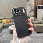 Custodia per telefono in TPU tinta unita con glitter effetto gelatina, For iPhone 17e / 16e, For iPhone 17 Pro Max