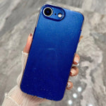 Custodia per telefono in TPU tinta unita con glitter effetto gelatina, For iPhone 17e / 16e, For iPhone 17 Pro Max