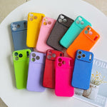 Custodia per telefono in TPU tinta unita con glitter effetto gelatina, For iPhone 17e / 16e, For iPhone 17 Pro Max