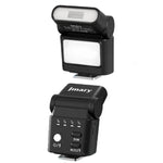 JMARY FM-06R Mini flash per fotocamera, luce di riempimento, attacco a slitta, luce LED ricaricabile da 300 mAh