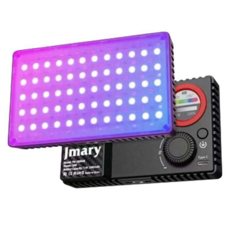 JMARY FM-180RGB Luce video a LED RGB da 20W per fotocamere DSLR