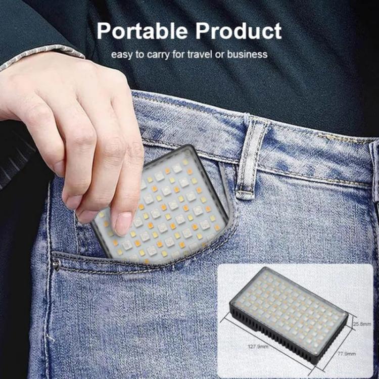 JMARY FM-180RGB Luce video a LED RGB da 20W per fotocamere DSLR
