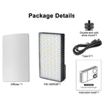 JMARY FM-180RGB Luce video a LED RGB da 20W per fotocamere DSLR