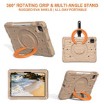 Custodia per tablet antiurto con supporto girevole ad anello magico e tracolla., For iPad 2026 / 2025 / Air 11 2026 / 2025, For iPad 10.2 2022 / 2021 / 10.5