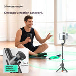 Mini selfie stick treppiede estensibile 69 cm con Bluetooth