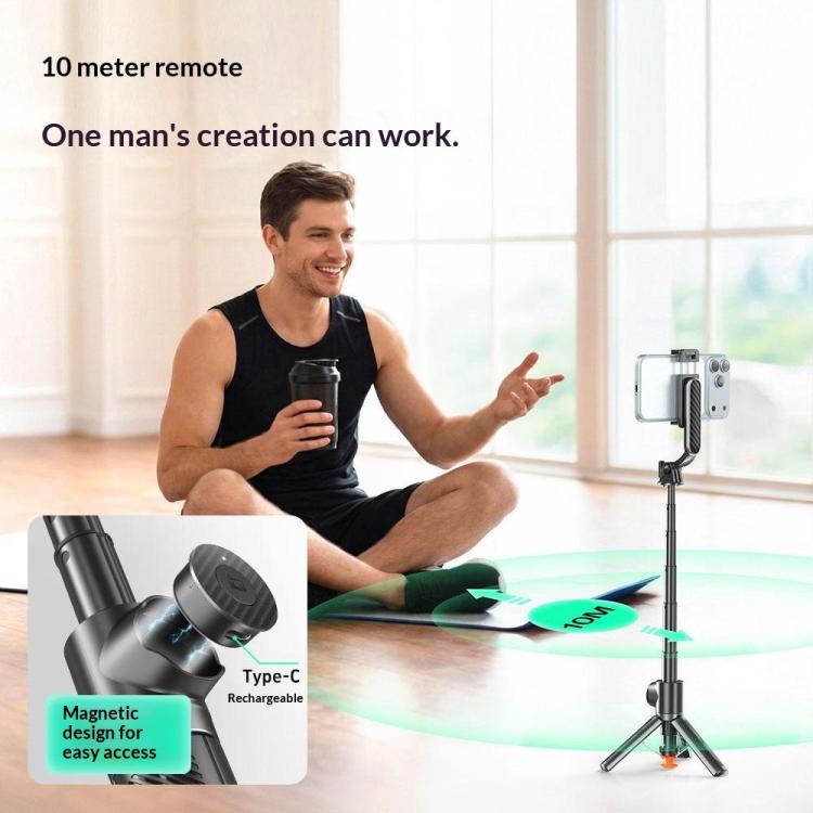 Mini selfie stick treppiede estensibile 69 cm con Bluetooth