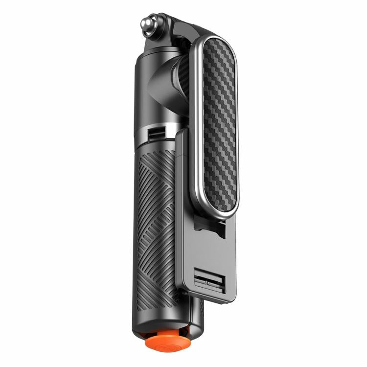 T01 Mini selfie stick per fotografia, treppiede estensibile da 69 cm, telecomando Bluetooth, supporto per telefono