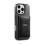 CaseNeo Retro Hinge Folding Wallet Custodia per telefono con retro magnetico, For iPhone 16 Pro, For iPhone 16 Plus, For iPhone 16, For iPhone 15 Pro Max, For iPhone 15 Pro, For iPhone 15 Plus