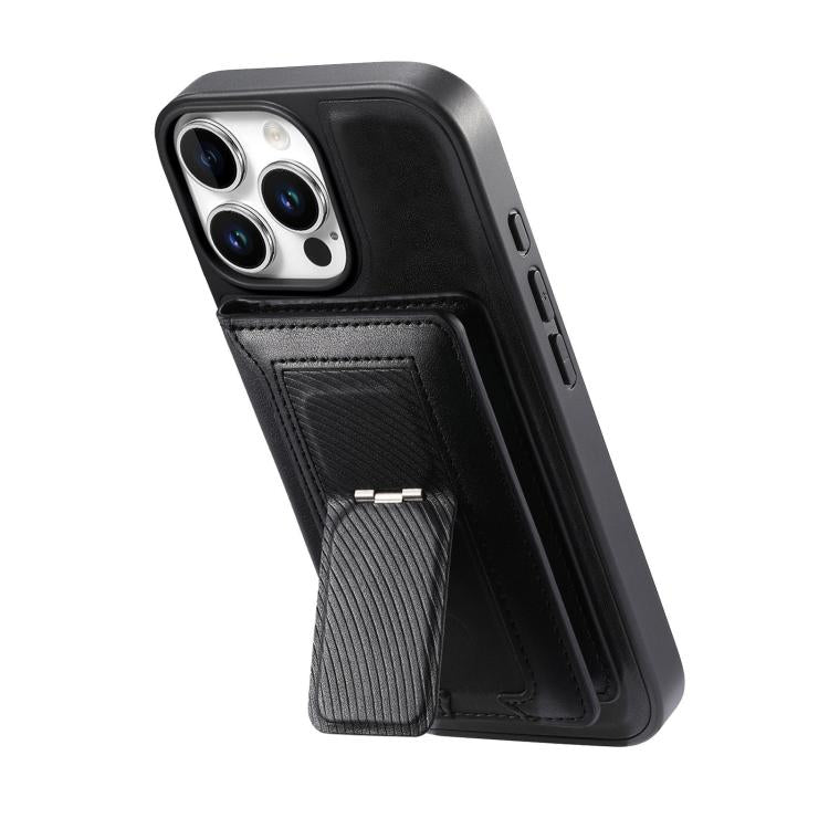 CaseNeo Retro Hinge Folding Wallet Custodia per telefono con retro magnetico, For iPhone 16 Pro, For iPhone 16 Plus, For iPhone 16, For iPhone 15 Pro Max, For iPhone 15 Pro, For iPhone 15 Plus
