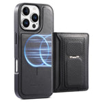CaseNeo Retro Hinge Folding Wallet Custodia per telefono con retro magnetico, For iPhone 16 Pro, For iPhone 16 Plus, For iPhone 16, For iPhone 15 Pro Max, For iPhone 15 Pro, For iPhone 15 Plus