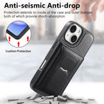 CaseNeo Retro Hinge Folding Wallet Custodia per telefono con retro magnetico, For iPhone 15, For iPhone 14, For iPhone 14 Pro, For iPhone 14 Pro Max, For  iPhone 13 Pro Max, For iPhone 13 Pro