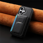 CaseNeo Retro Hinge Folding Wallet Custodia per telefono con retro magnetico, For iPhone 15, For iPhone 14, For iPhone 14 Pro, For iPhone 14 Pro Max, For  iPhone 13 Pro Max, For iPhone 13 Pro