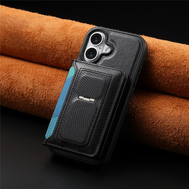 CaseNeo Retro Hinge Folding Wallet Custodia per telefono con retro magnetico, For iPhone 15, For iPhone 14, For iPhone 14 Pro, For iPhone 14 Pro Max, For  iPhone 13 Pro Max, For iPhone 13 Pro