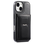 CaseNeo Retro Hinge Folding Wallet Custodia per telefono con retro magnetico, For iPhone 13