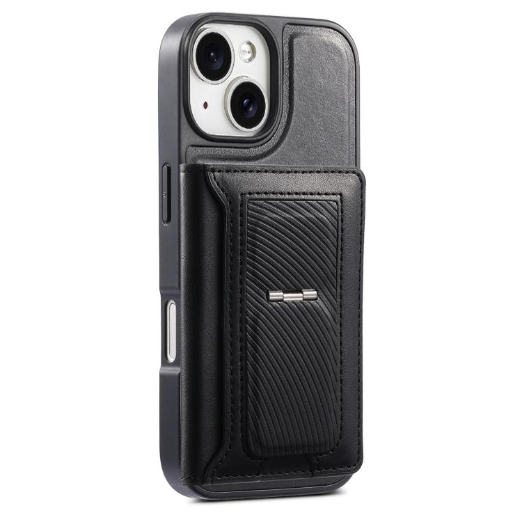 CaseNeo Retro Hinge Folding Wallet Custodia per telefono con retro magnetico, For iPhone 13