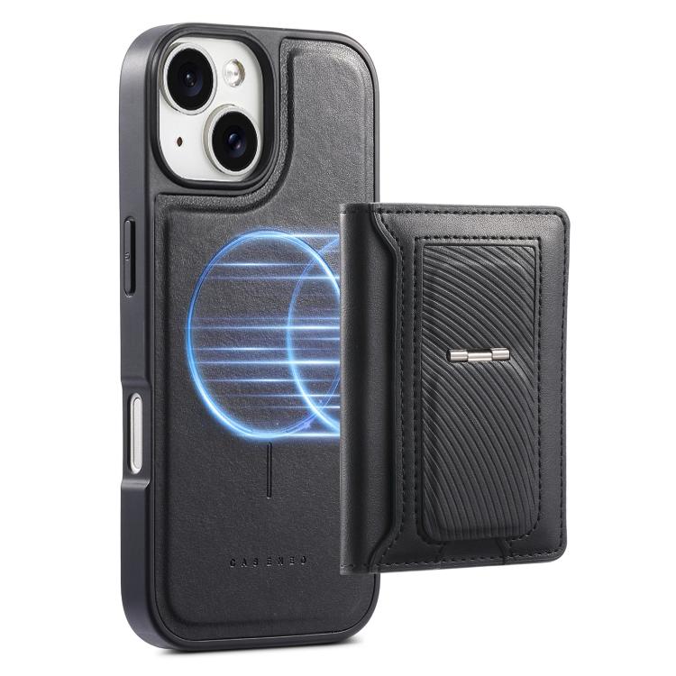 CaseNeo Retro Hinge Folding Wallet Custodia per telefono con retro magnetico, For iPhone 13