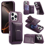 CaseNeo Retro Hinge Folding Wallet Custodia per telefono con retro magnetico, For iPhone 15, For iPhone 14, For iPhone 14 Pro, For iPhone 14 Pro Max, For  iPhone 13 Pro Max, For iPhone 13 Pro