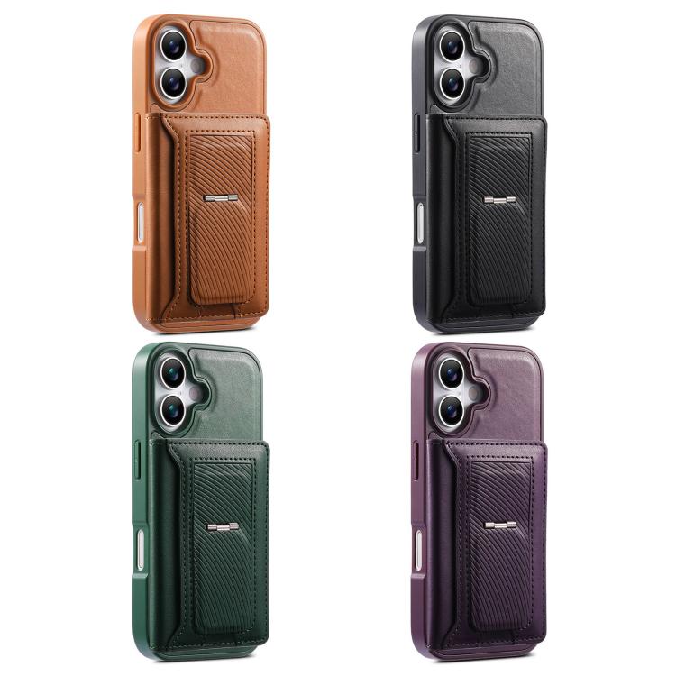 CaseNeo Retro Hinge Folding Wallet Custodia per telefono con retro magnetico, For iPhone 13