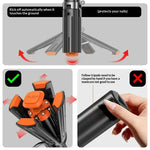 Treppiede estensibile con telecomando Bluetooth per smartphone