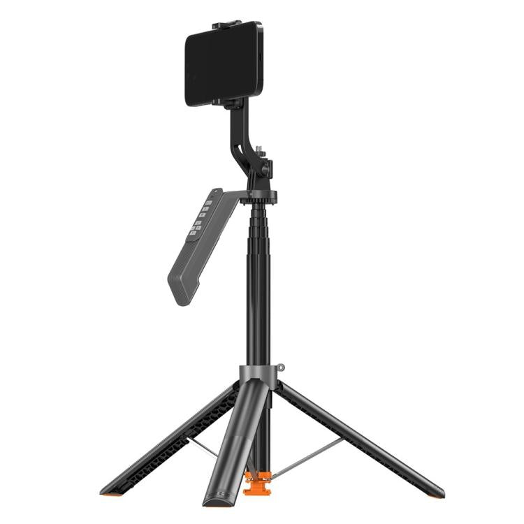T02TK Bluetooth Remote Control Phone Tripod Stand 360 Degrees Rotation Selfie Stick Tripod