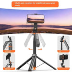 Treppiede selfie stick con telecomando Bluetooth 360°