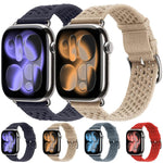 Cinturino per orologio lavorato a maglia traforata, For Apple Watch 46mm / 49mm / 45mm / 44mm, For Apple Watch 42mm / 41mm / 40mm / 38mm
