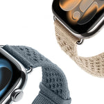 Cinturino per orologio lavorato a maglia traforata, For Apple Watch 46mm / 49mm / 45mm / 44mm, For Apple Watch 42mm / 41mm / 40mm / 38mm