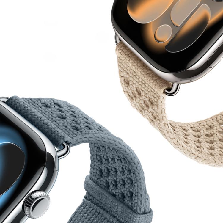 Cinturino per orologio lavorato a maglia traforata, For Apple Watch 46mm / 49mm / 45mm / 44mm, For Apple Watch 42mm / 41mm / 40mm / 38mm