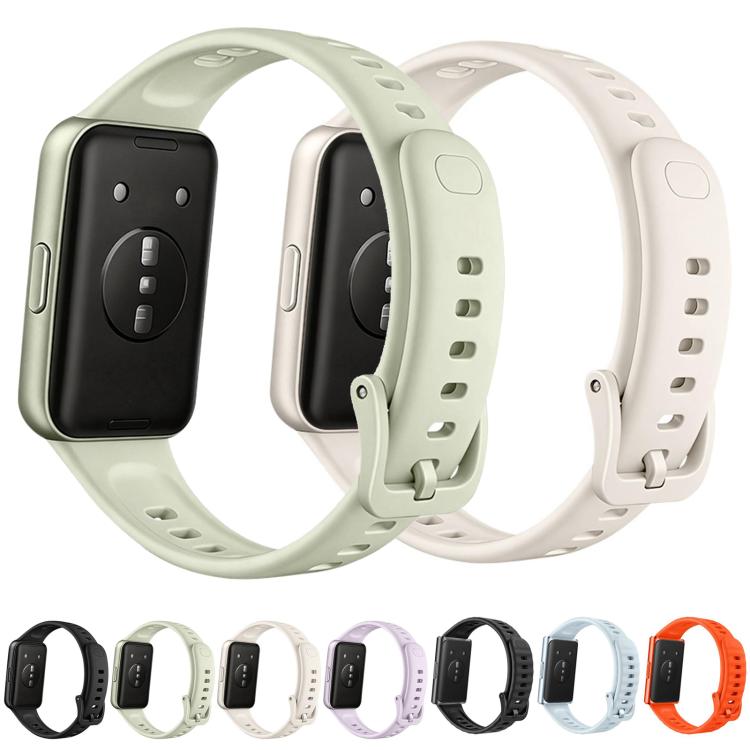 Cinturino per orologio in gomma fluorurata tinta unita con fibbia a sgancio rapido., For Huawei Watch Band 11 / Band 11 Pro