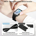 Cinturino per orologio in gomma fluorurata tinta unita con fibbia a sgancio rapido., For Huawei Watch Band 11 / Band 11 Pro