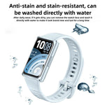 Cinturino per orologio in gomma fluorurata tinta unita con fibbia a sgancio rapido., For Huawei Watch Band 11 / Band 11 Pro