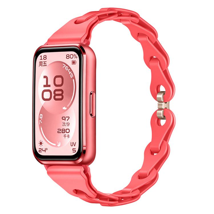 Cinturino per orologio in silicone con bracciale traforato alla moda, For Huawei Watch Band 11 / Band 11 Pro
