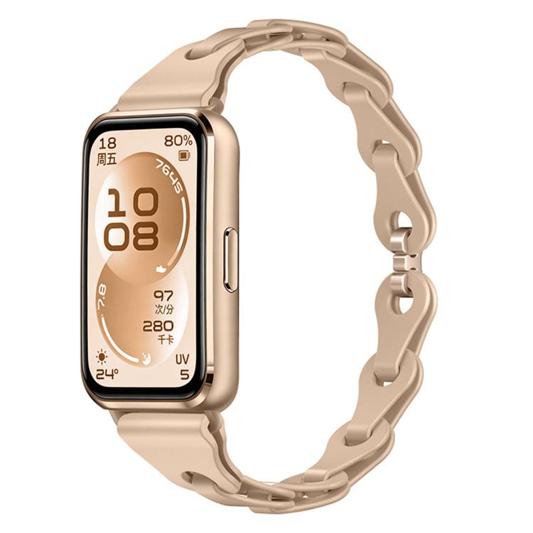 Cinturino per orologio in silicone con bracciale traforato alla moda, For Huawei Watch Band 11 / Band 11 Pro