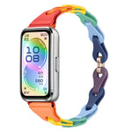 Cinturino per orologio in silicone con bracciale traforato alla moda, For Huawei Watch Band 11 / Band 11 Pro