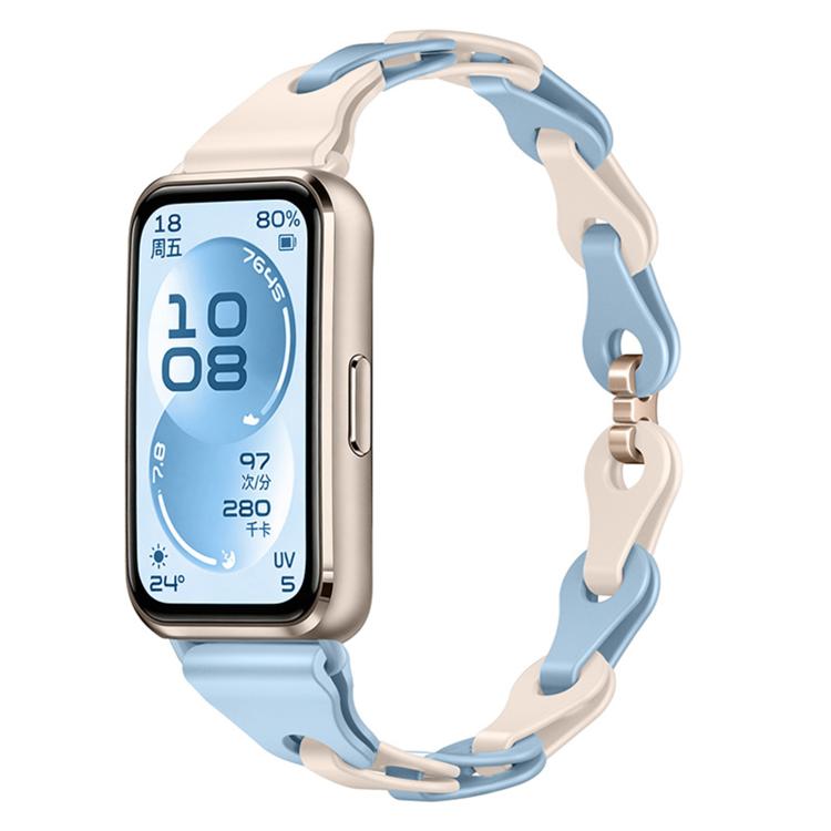 Cinturino per orologio in silicone con bracciale traforato alla moda, For Huawei Watch Band 11 / Band 11 Pro