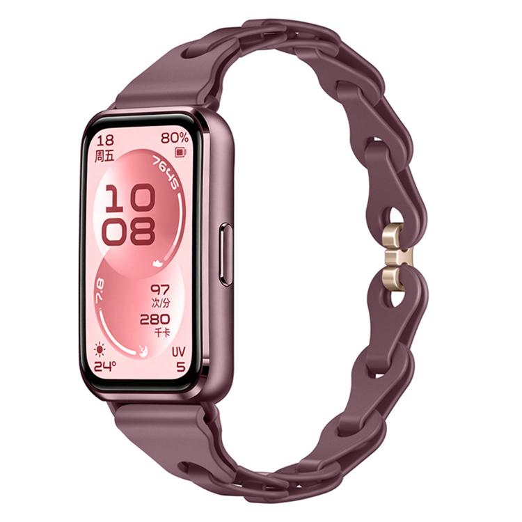 Cinturino per orologio in silicone con bracciale traforato alla moda, For Huawei Watch Band 11 / Band 11 Pro