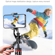 Treppiede automatico estensibile 1300 mm con supporto telefono