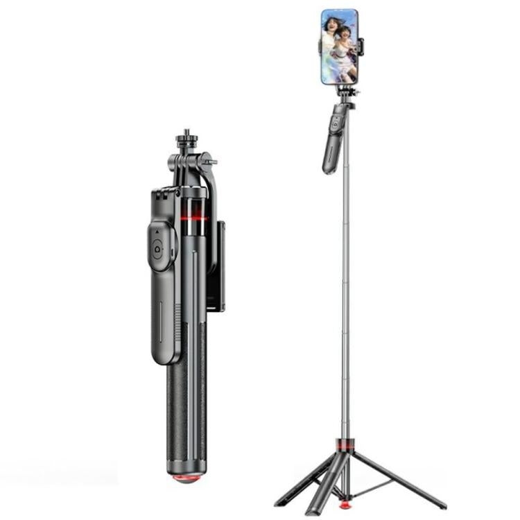 F05 Supporto per telefono con telecomando estensibile per selfie stick e treppiede per fotografia e vlogging, F05