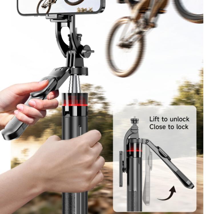 F05 Supporto per telefono con telecomando estensibile per selfie stick e treppiede per fotografia e vlogging, F05