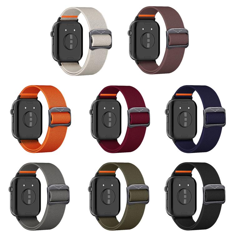 Cinturino elastico in nylon con fibbia a perline e cinturino per orologio., For Huawei Watch Fit 5 / Fit 5 Pro / Fit 4