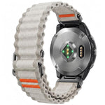 Cinturino per orologio in nylon con texture a onde oceaniche., For Gamin 26mm, For Gamin 22mm, For Gamin 20mm