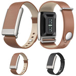 Cinturino per orologio in ecopelle vegana con fibbia sottile a chiodo, For WHOOP 5.0 Regular