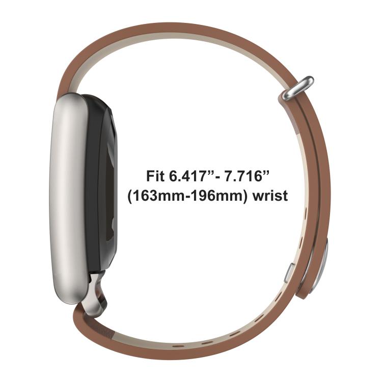 Cinturino per orologio in ecopelle vegana con fibbia sottile a chiodo, For WHOOP 5.0 Regular