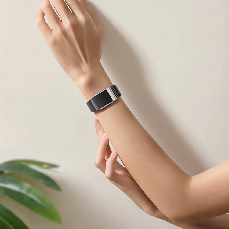Cinturino per orologio in ecopelle vegana con fibbia sottile a chiodo, For WHOOP 5.0 Electrocardiogram