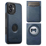 Custodia per telefono Suteni G1S5 2 in 1 con apribottiglie magnetico rimovibile, porta carte e retro in pelle bovina., For iPhone 17 Pro Max, For iPhone 17 Pro, For iPhone 17, For iPhone Air, For iPhone 16 Pro Max, For iPhone 16 Pro, For iPhone 16 Plus...