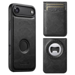 Custodia per telefono Suteni G1S5 2 in 1 con apribottiglie magnetico rimovibile, porta carte e retro in pelle bovina., For iPhone 17 Pro Max, For iPhone 17 Pro, For iPhone 17, For iPhone Air, For iPhone 16 Pro Max, For iPhone 16 Pro, For iPhone 16 Plus...