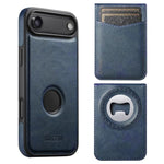Custodia per telefono Suteni G1S5 2 in 1 con apribottiglie magnetico rimovibile, porta carte e retro in pelle bovina., For iPhone 17 Pro Max, For iPhone 17 Pro, For iPhone 17, For iPhone Air, For iPhone 16 Pro Max, For iPhone 16 Pro, For iPhone 16 Plus...